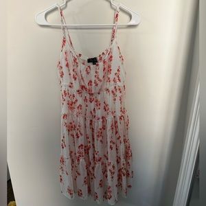 Flowering light summer dress